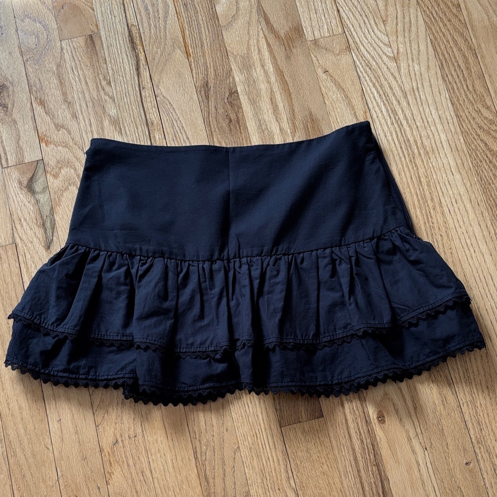 Zara Ruffled Mini Skirt - Women